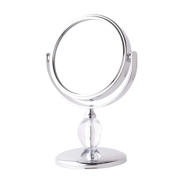 MIROIR GROSSISSANT PIVOTANT A POSER X3 CHROME BRAS BOULE VERRE D.8