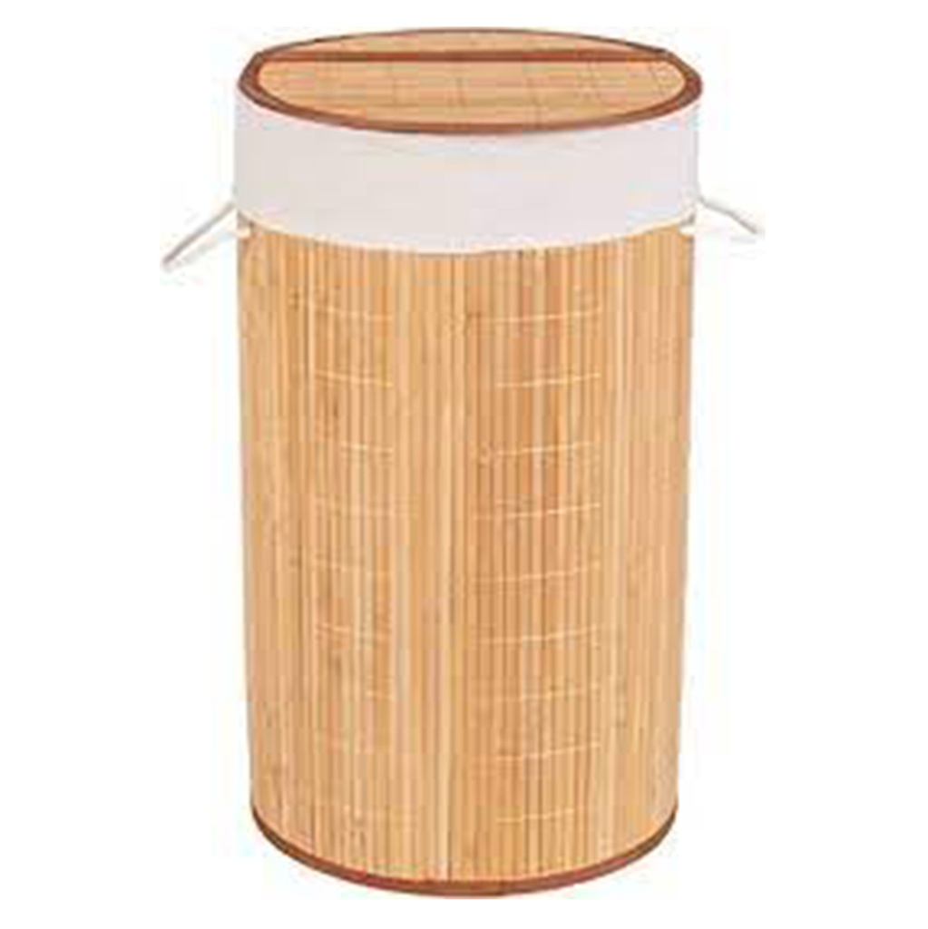 COFFRE A LINGE BAMBOU NATUREL