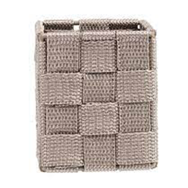 CORBEILLE ADRIA CUBO, TAUPE