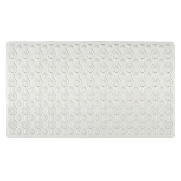 TAPIS DE BAIN ROCHA 70X40CM BLANC