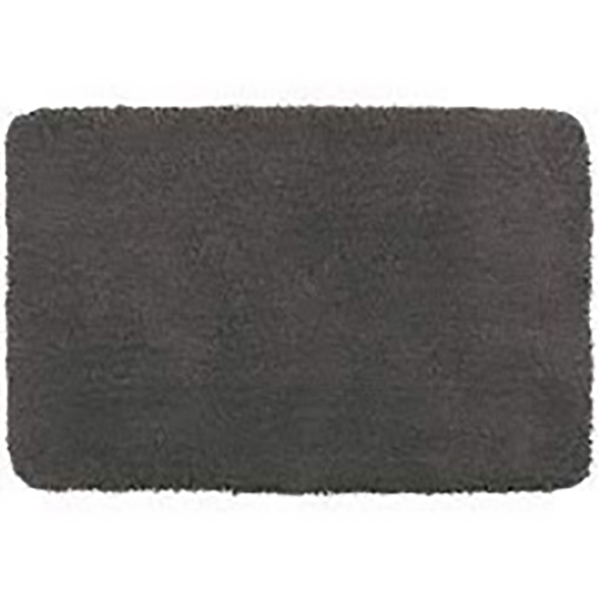 TAPIS DE BAIN BELIZE GRIS 70X120CM/30MM MICROPOLYESTER