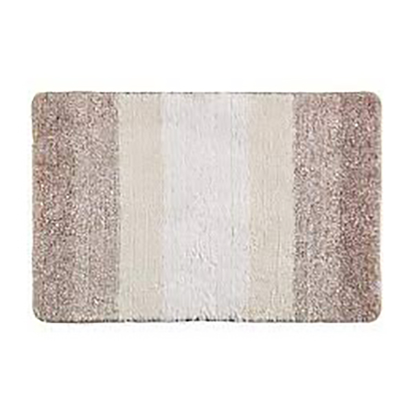TAPIS DE BAIN LUSO BEIGE 60X90CM MICROPOLYESTER