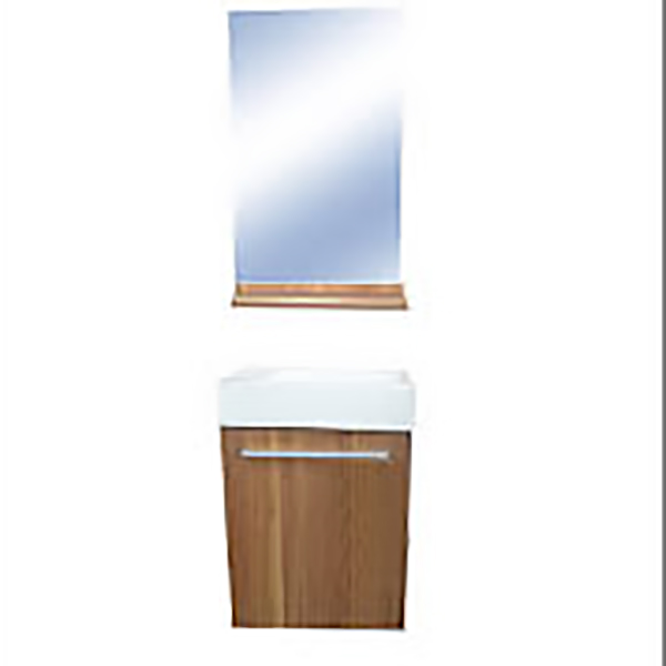 MEUBLE DE SALLE DE BAIN 400X220X600 AVEC MIROIR 400X80X600