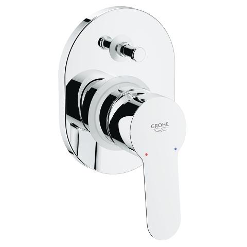 MITIGEUR BAIN DOUCHE ENCASTRE BAUEDGE AVEC CORPS ET INVERSEUR