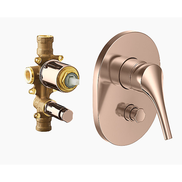 MITIGEUR DAIN DOUCHE ENCASTRE CHROME AT 235 RBS TRIM RGD