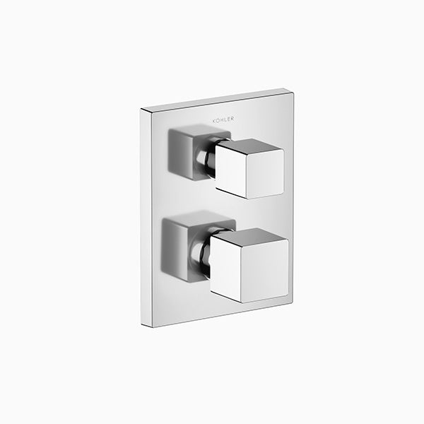 MITIGEUR BAIN DOUCHE ENCASTRER THERMOSTATIQUE CARRE