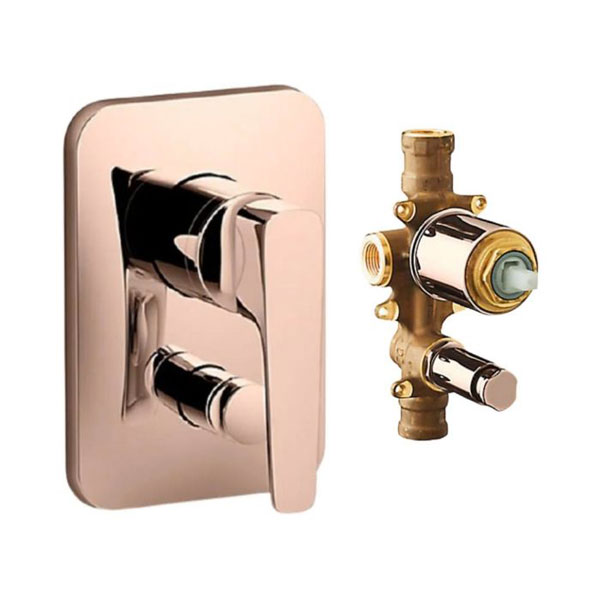 MITIGEUR BAIN DOUCHE ENCASTRE ALEO AVEC MECANISME AT235 RGD