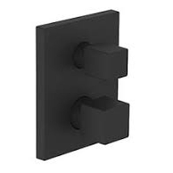 MITIGEUR ENCASTRE THERMOSTATIC AUTOSENSE NOIR CARRE