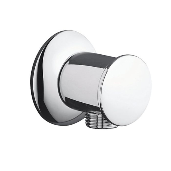 COUDE POUR MITIGEUR ENCASTRE CHROME