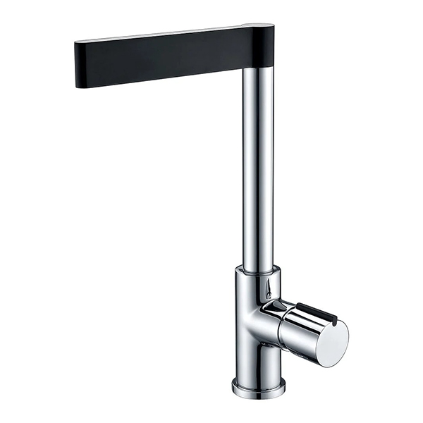 MITIGEUR EVIER BLACK STEEL CHROME - NOIR