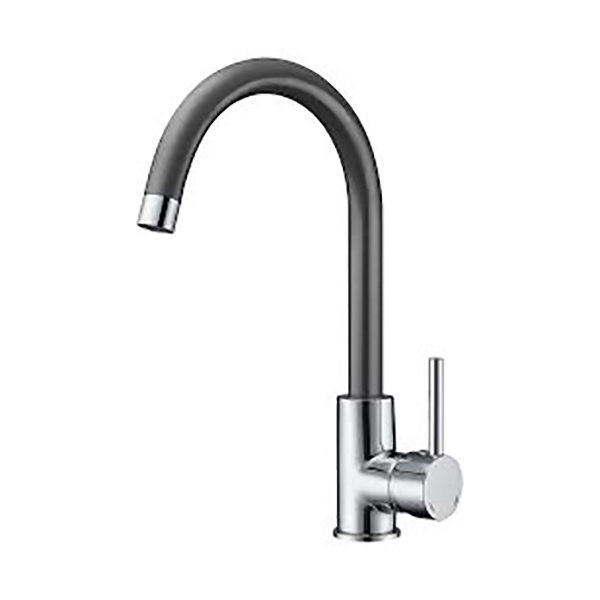 MITIGEUR EVIER ILO BICOLOR CHROME GRIS