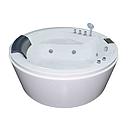 BAIGNOIRE JACUZZI ACRYLIQUE RONDE MARTA 1500X1500X610MM