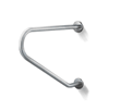 BARRE DE RELEVEMENT COUDE MURAL CHROME