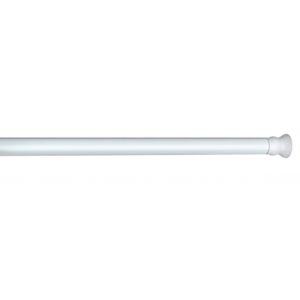 BARRE DE DOUCHE TELESCOPIQUE 28 MM BLANC