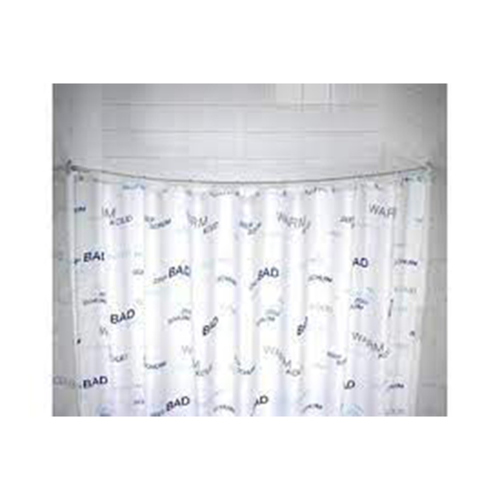 BARRE DE DOUCHE ROND BLANC