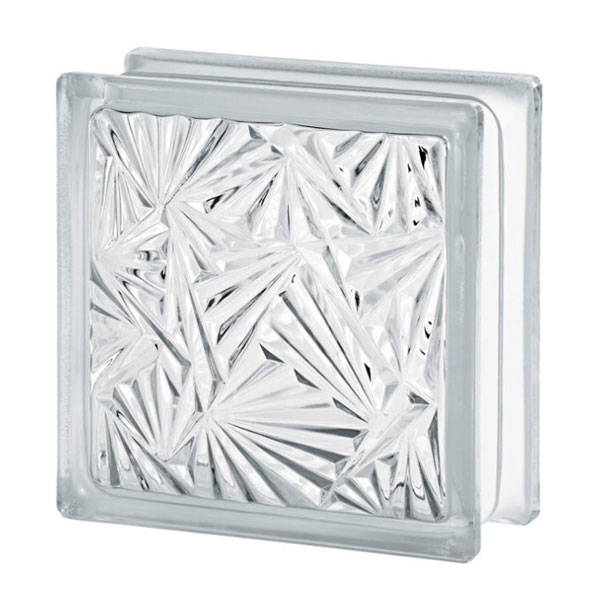 BRIQUE DE VERRE EUROPEEN EP 80MM 190X190MM CUNEIS
