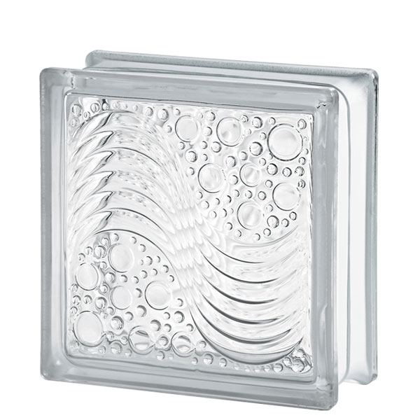 BRIQUE DE VERRE EUROPEEN EP 80MM 190X190MM MARINA