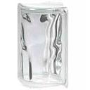 BRIQUE DE VERRE EUROPEEN EP 80MM 190X190MM CORNER WAVE