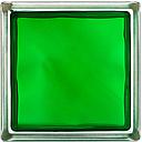 BRIQUE DE VERRE COULEUR EP 80MM 190X190MM INNER VERT