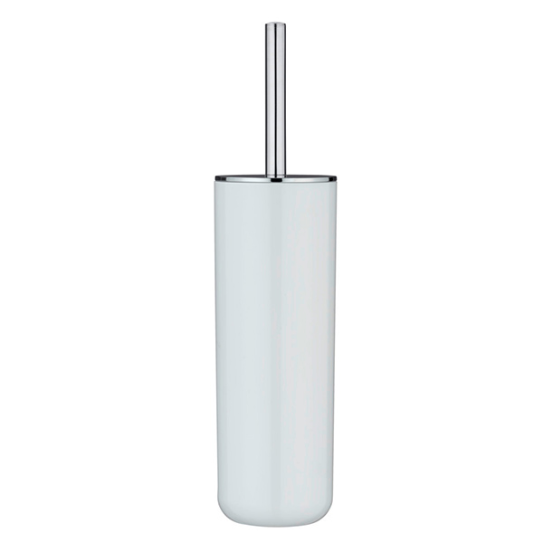 BROSSE WC POSA BLANC CHROME FERME