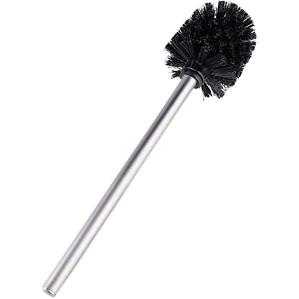 BROSSE DE RECHANGE NOIR AVEC MANCHE INOX MAT