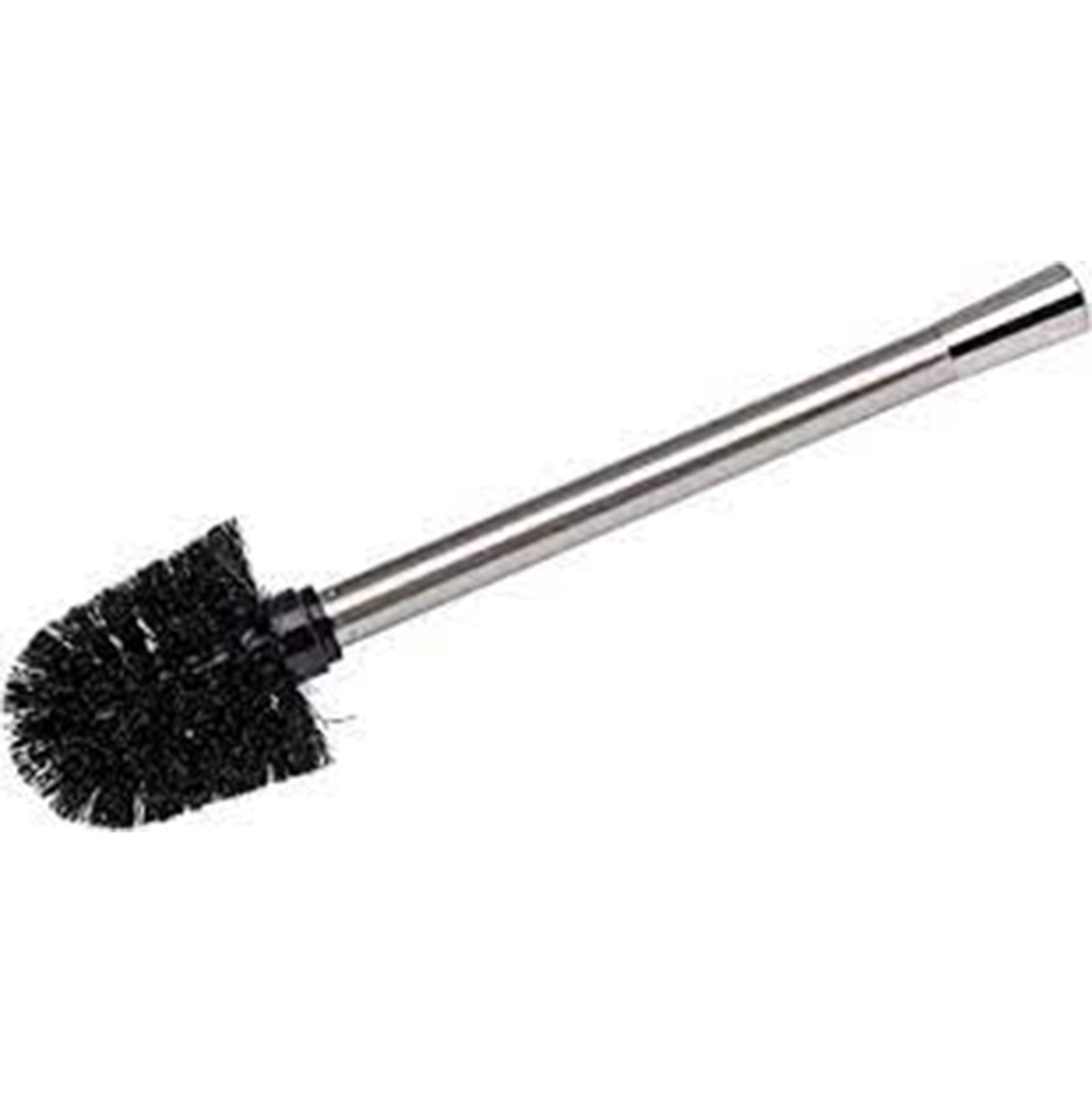 MANCHE DE BROSSE ACIER INOX MAT 2 TETES DE BROSSES