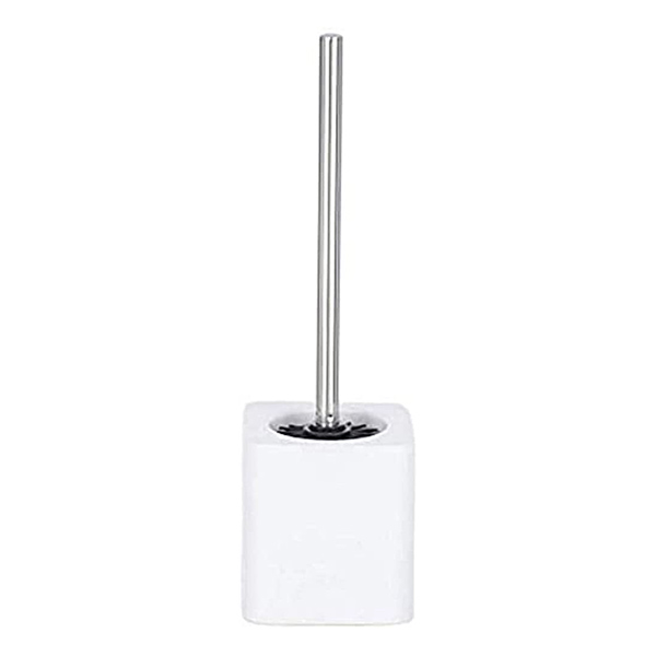 BROSSE WC HEXA BLANC MAT