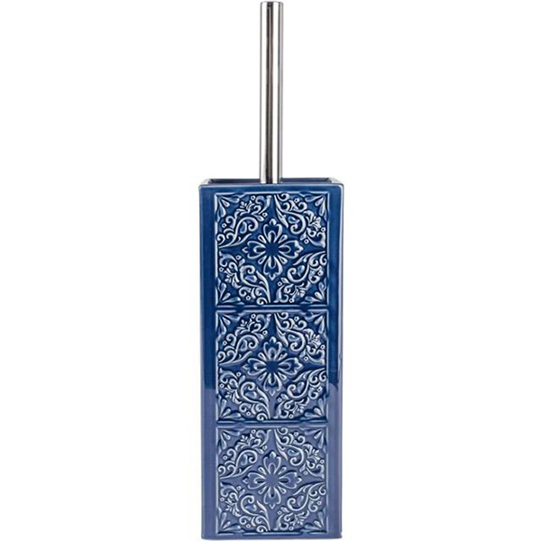 BROSSE WC EN CERAMIQUE CORDOBA BLEU FONCE