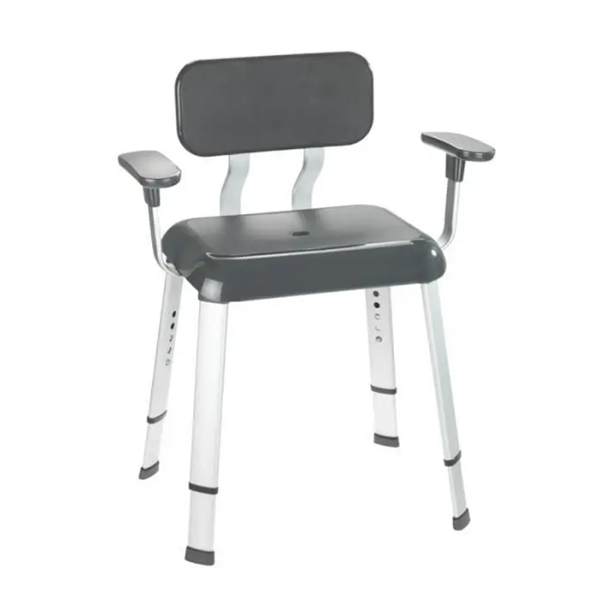 TABOURET AVEC DOSSIER ET ACCOUDOIR SECURA PREMIUM