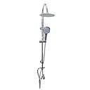 COLONNE DE DOUCHE COMPLETE ZEKI AVEC TETE 200MM ORIENTABLE