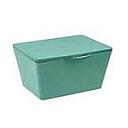 BOITE SALLE DE BAIN AVEC COUVERCLE BRASIL VERT