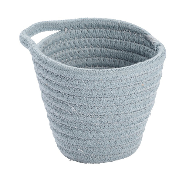 CORBEILLE SALLE DE BAIN SORIA BLEU GRIS