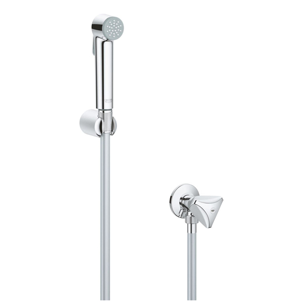 ENSEMBLE DOUCHETTE WC AVEC ROBINET D ARRÊT GROHE TEMPESTA-F TRIGGER SPRAY 30