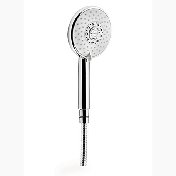 GARNITURE DE DOUCHE CHROME COMPLET AVEC FLEXIBLE