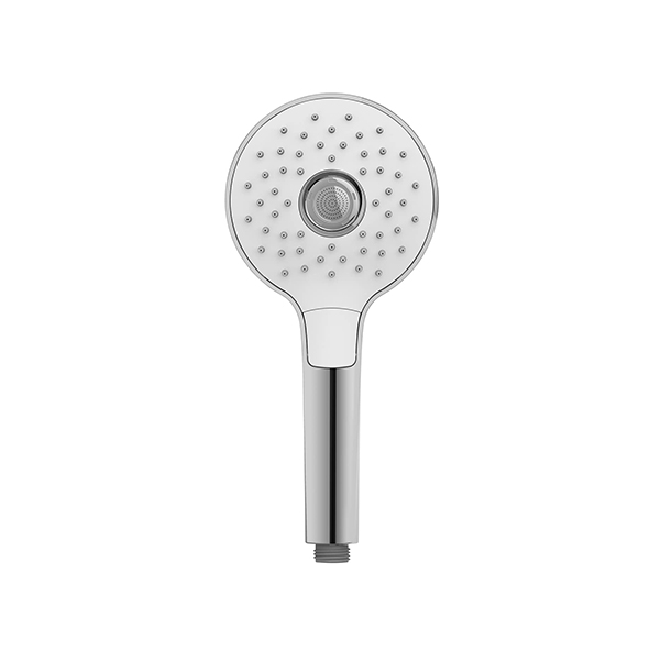 POMMEAU DE DOUCHE POWERBOOST D120MM/3 CHROME/BLANC