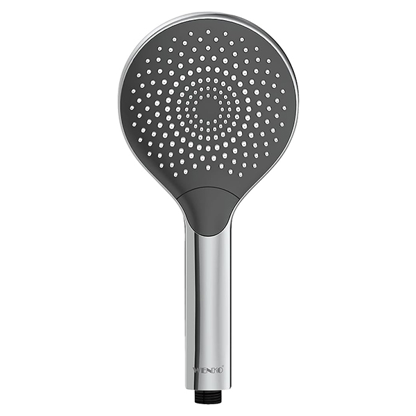 POMMEAU DE DOUCHE WATER SAVING D120MM/3 CHROME/GRIS