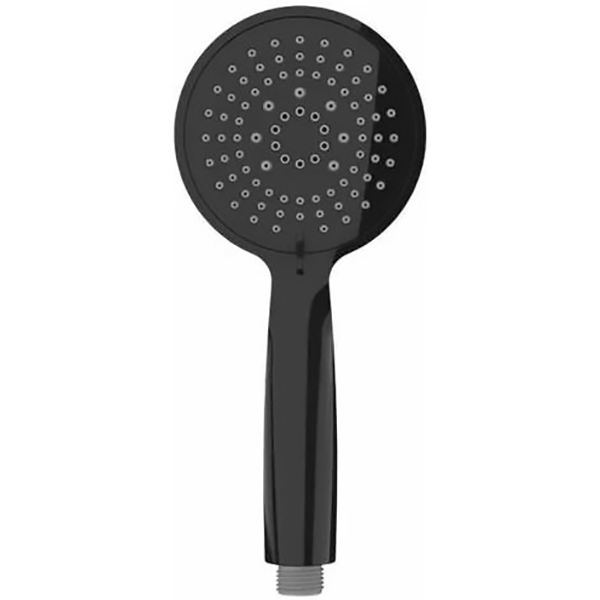 POMMEAU DE DOUCHE YOUNG LINE D110MM/5 NOIR