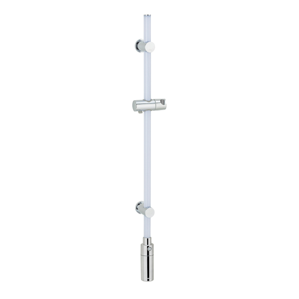 BARRE DE DOUCHE A LED 94 CM BLANC