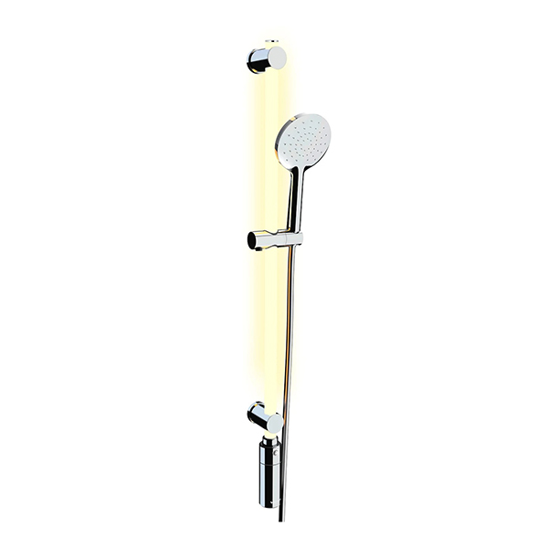 ENSEMBLE BARRE DOUCHE A LED 94 CM 12COUL.RVB