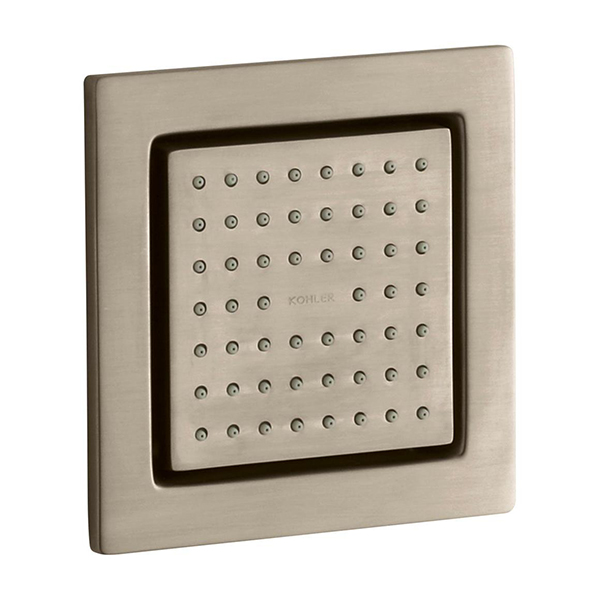TETE DE DOUCHE ENCASTRER CARRE MURAL BV