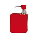 DISTRIBUTEUR SAVON / PORTE EPONGE MALAGA ROUGE