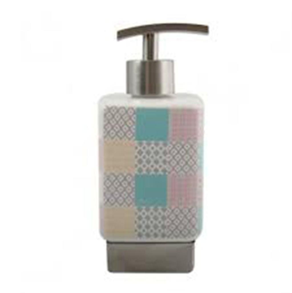 DISTRIBUTEUR SAVON CERAMIQUE ROSE