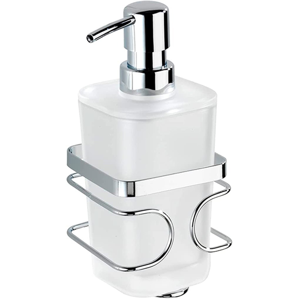 DISTRIBUTEUR DE SAVON PREMIUM INOX 8,5X9X21CM