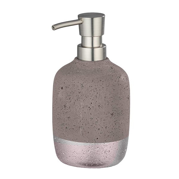 DISTRIBUTEUR DE SAVON MAUVE GRIS