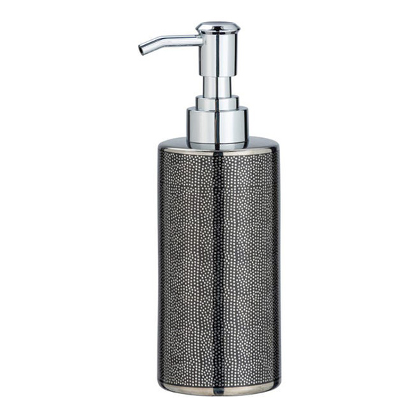 DISTRIBUTEUR SAVON NURIA ARGENT ANTHRACITE