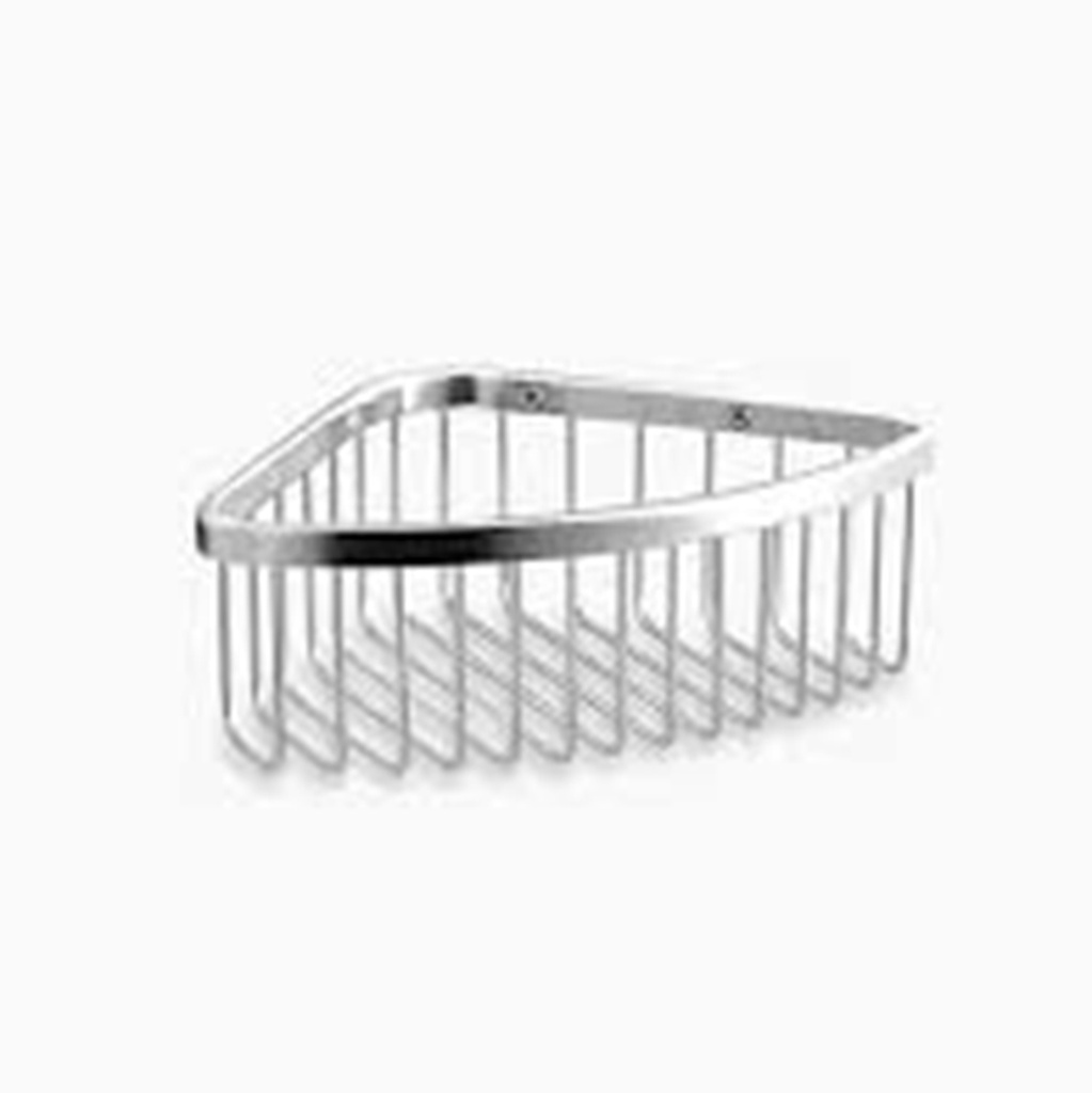 ETAGERE MURAL CHROME ANGLE