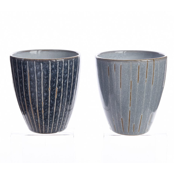 GOBELET CERAMIQUE CACULA GRIS