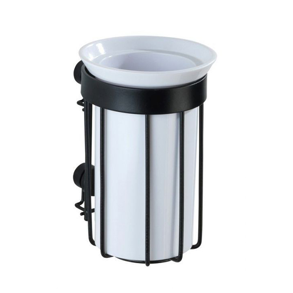 PORTE GOBELET CLASSIC PLUS NOIR 8X9X12CM