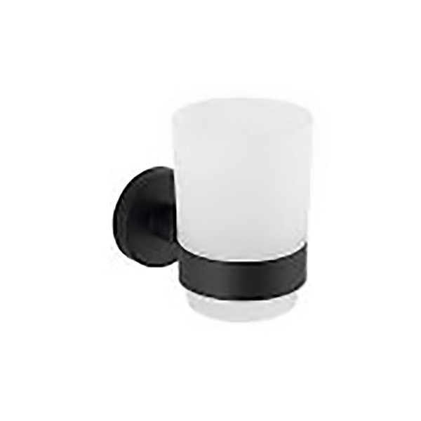 PORTE GOBELET UNO BOSIO BALCK MAT