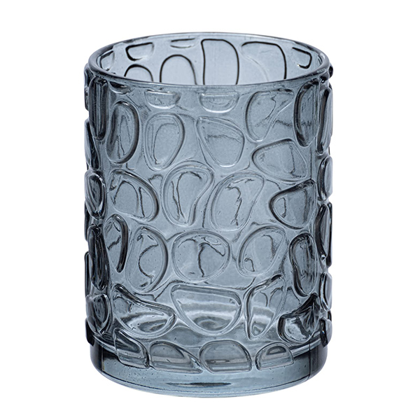GOBELET VETRO ROND GRIS